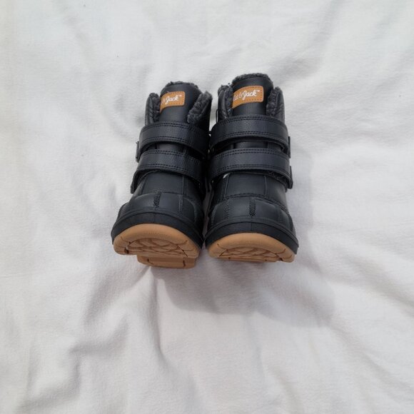 Cat & Jack Size 11 Black Toddler Winter Boots - Picture 7 of 14